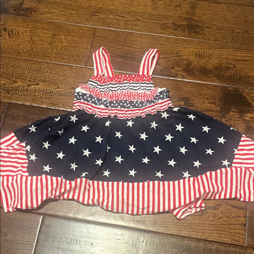 Patriotic Star and Stripe top